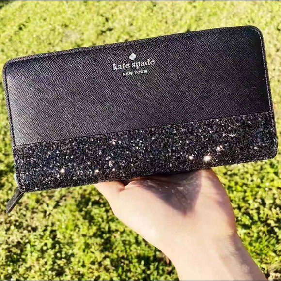 Bundle💕Kate Spade Satchel & Wallet SET Glitter - Picture 5 of 10